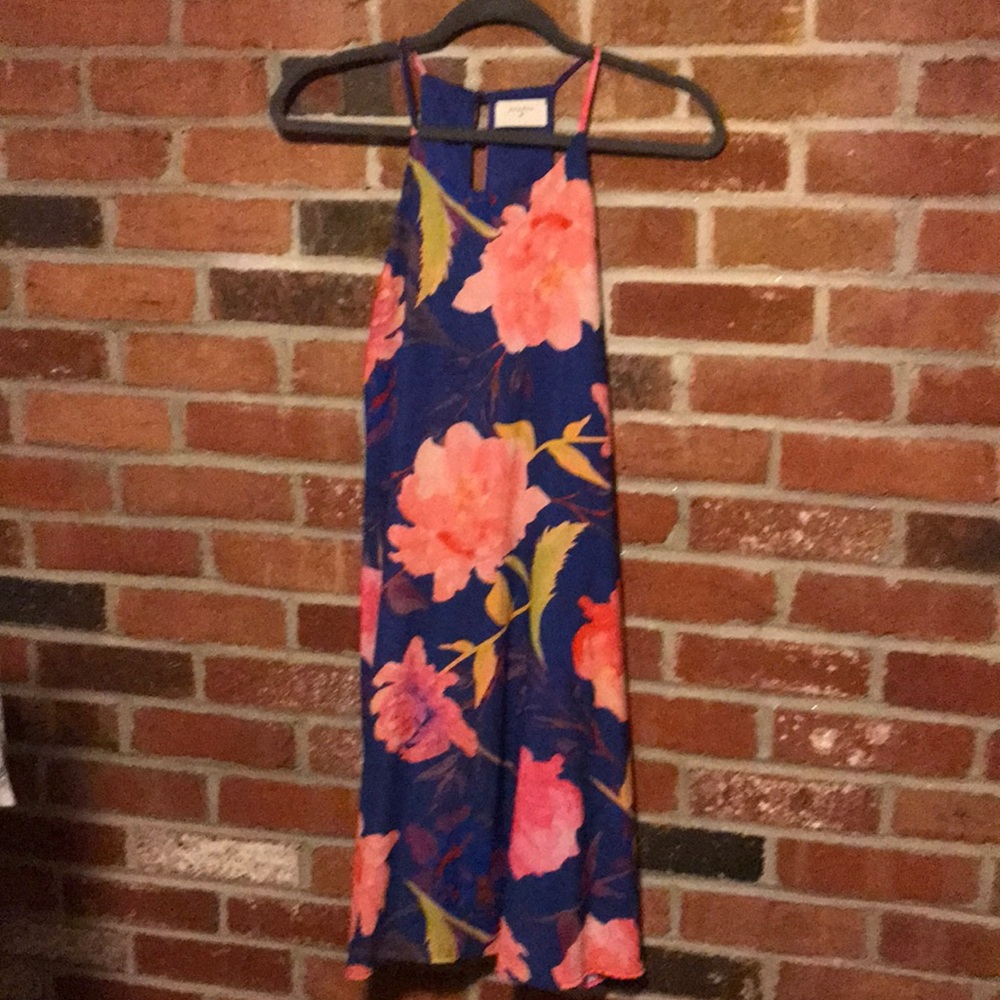 Everly sleeveless swing dress